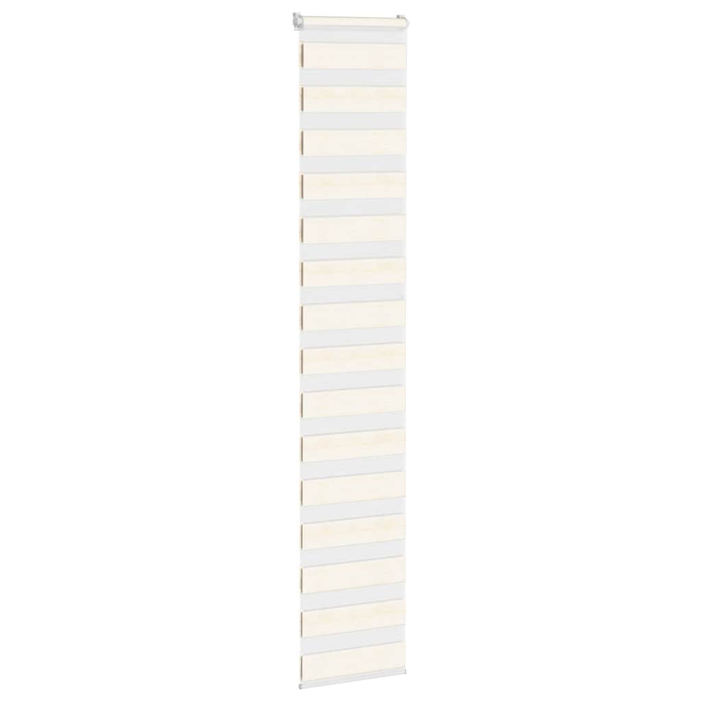 VidaXL Zebra-Rollo 50x230 cm Stoffbreite 45,9 cm Marmorbeige
