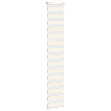 VidaXL Zebra-Rollo 50x230 cm Stoffbreite 45,9 cm Marmorbeige