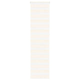 Vidaxl Zebra Roller Blind 55x230 cm Tygbredd 50,9 cm Marmerbeige