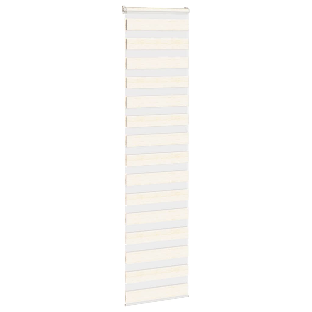VidaXL Zebra-Rollo 55x230 cm Stoffbreite 50,9 cm Marmorbeige