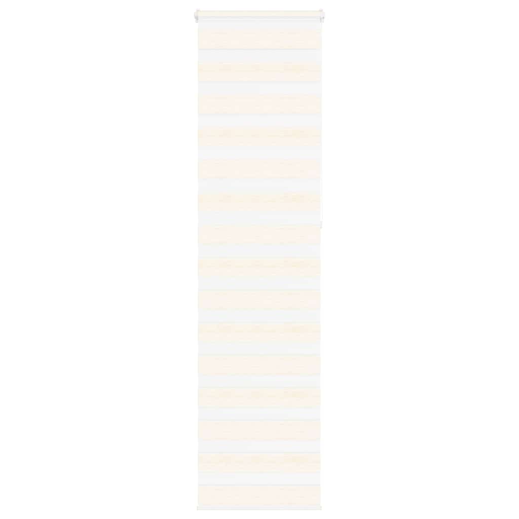 VidaXL Zebra-Rollo 65x230 cm Stoffbreite 60,9 cm Marmorbeige