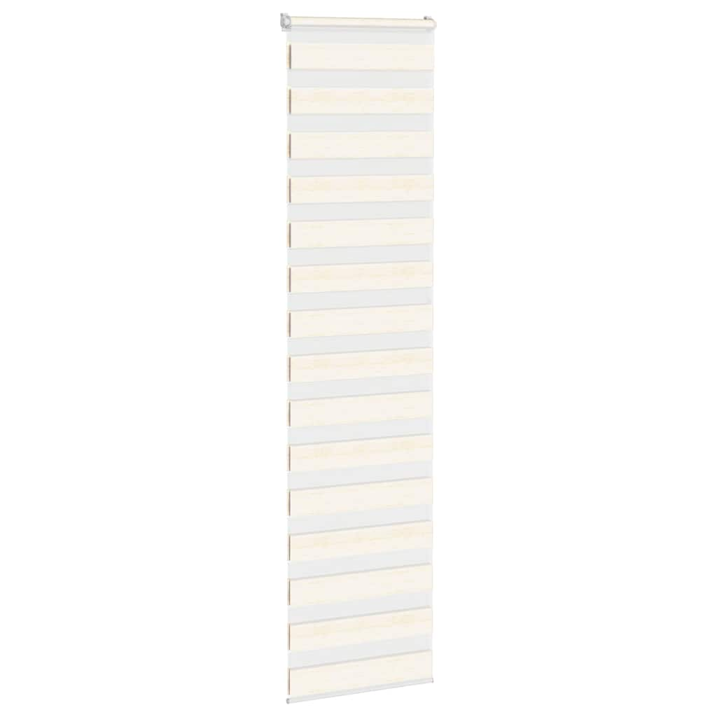 Vidaxl zebra rolgordijn 65x230 cm stofbreedte 60,9 cm marmerbeige