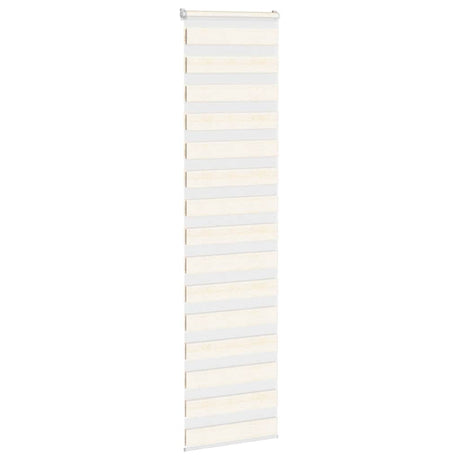 VidaXL Zebra-Rollo 65x230 cm Stoffbreite 60,9 cm Marmorbeige