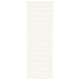 Vidaxl zebra rolgordijn 75x230 cm stofbreedte 70,9 cm marmerbeige