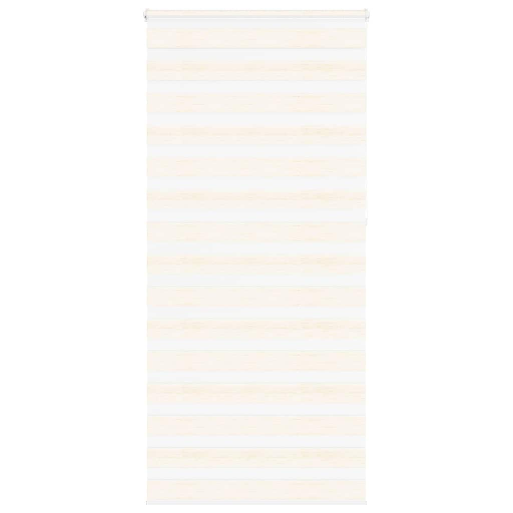 Vidaxl zebra rolgordijn 95x230 cm stofbreedte 90,9 cm marmerbeige