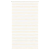 Vidaxl Zebra Roller Blind 125x230 cm Tygbredd 120,9 cm Marmerbeige