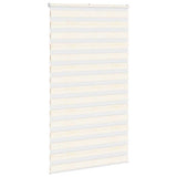 VidaXL Zebrarollo 130x230cm Stoffbreite 125,9cm Polyester Marmor Beige