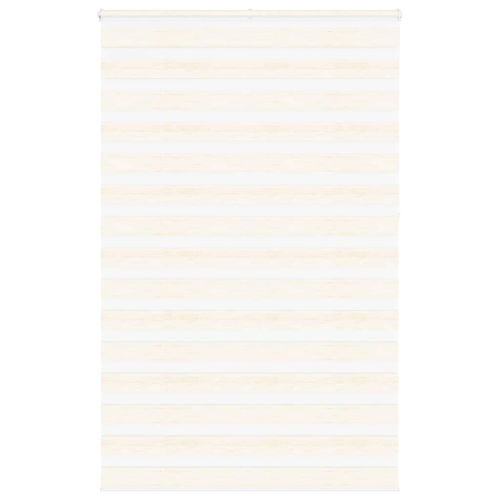 Vidaxl Zebra Roller Blind 150x230 cm Larghezza tessuto 145,9 cm Marmerbeige