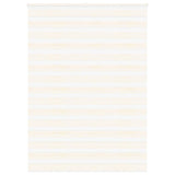 Vidaxl Zebra Roller aveugle 155x230 cm Largeur de tissu 150,9 cm Marmerbeige