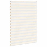 Vidaxx Zebra-Rollo 155x230 cm Stoffbreite 150,9 cm Marmorbeige