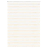 VidaXL Zebrarollo Marmorbeige 165x230 cm Stoffbreite 160,9 cm Polyester