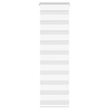 Vidaxx Zebra-Rollo 45x100 cm Stoffbreite 40,9 cm Polyester weiß