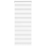 Vidaxx Zebra-Rollo 65x100 cm Stoffbreite 60,9 cm Polyester weiß