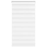 VidaXL Zebrarollo 70x100 cm Stoffbreite 65,9 cm Polyester weiß