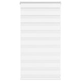 VidaXL Zebrarollo 75x100 cm Stoffbreite 70,9 cm Polyester weiß
