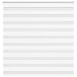 VidaXL Zebrarollo 150x100 cm Stoffbreite 145,9 cm Polyester weiß