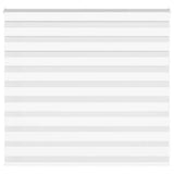 VidaXL Zebrarollo 160x100 cm Stoffbreite 155,9 cm Polyester weiß