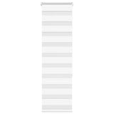 VidaXL Zebra-Rollo 40x150 cm Stoffbreite 35,9 cm Polyester weiß