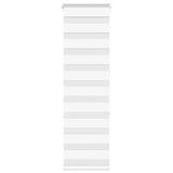 Vidaxx Zebra-Rollo 45x150 cm Stoffbreite 40,9 cm Polyester weiß