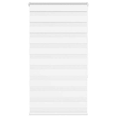 Vidaxx Zebra-Rollo 75x150 cm Stoffbreite 70,9 cm Polyester weiß