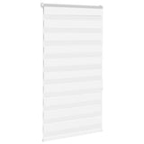 Vidaxx Zebra-Rollo 75x150 cm Stoffbreite 70,9 cm Polyester weiß