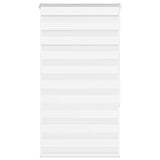 Vidaxx Zebra-Rollo 80x150 cm Stoffbreite 75,9 cm Polyester weiß