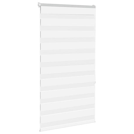 Vidaxx Zebra-Rollo 80x150 cm Stoffbreite 75,9 cm Polyester weiß