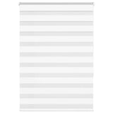 VidaXL Zebra-Rollo 115x150 cm Stoffbreite 110,9 cm Polyester weiß