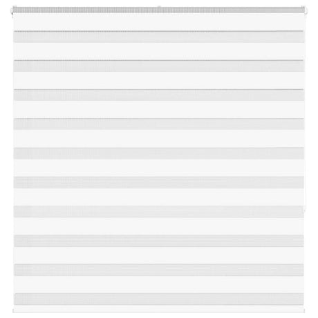 VidaXL Zebra-Rollo 145x150 cm Stoffbreite 140,9 cm Polyester weiß