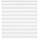 VidaXL Zebra-Rollo 150x150 cm Stoffbreite 145,9 cm Polyester Weiß