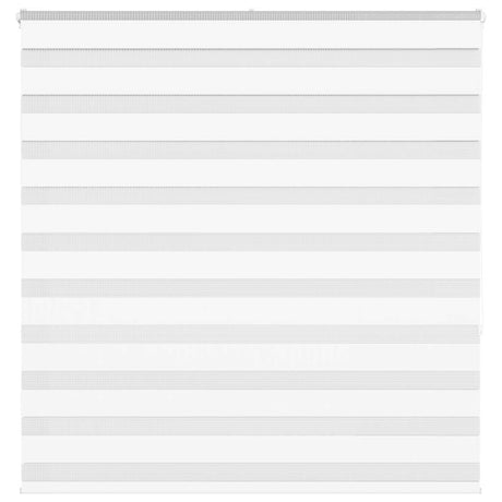 VidaXL Zebra-Rollo 150x150 cm Stoffbreite 145,9 cm Polyester Weiß