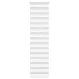 Vidaxl Zebra Roller Blind 60x200 cm Šířka prachu 55,9 cm polyesterová bílá