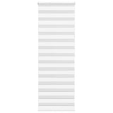 Vidaxl Zebra roller blind 80x200 cm dust width 75.9 cm Polyester White