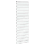 Vidaxx Zebra-Rollo 85x200 cm Stoffbreite 80,9 cm Polyester weiß