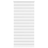 Vidaxx Zebra-Rollo 95x200 cm Stoffbreite 90,9 cm Polyester weiß