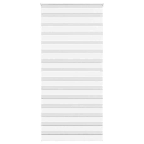 Vidaxx Zebra-Rollo 95x200 cm Stoffbreite 90,9 cm Polyester weiß
