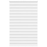 VidaXL Zebra-Rollo 150x200 cm Stoffbreite 145,9 cm Polyester weiß