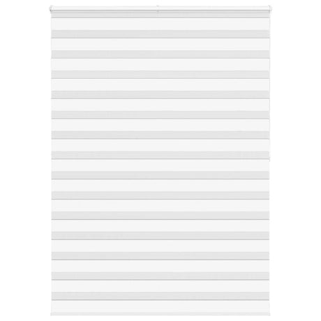 VidaXL Zebra-Rollo 160x200 cm Stoffbreite 155,9 cm Polyester weiß