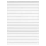 VidaXL Zebra-Rollo 165x200 cm Stoffbreite 160,9 cm Polyester weiß