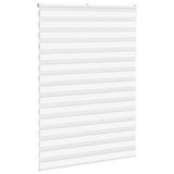 VidaXL Zebra-Rollo 165x200 cm Stoffbreite 160,9 cm Polyester weiß