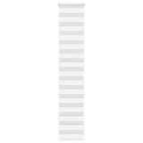 VidaXL Zebra-Rollo 40x230 cm Stoffbreite 35,9 cm Polyester weiß
