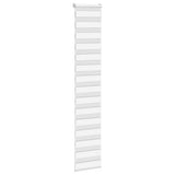 VidaXL Zebra-Rollo 40x230 cm Stoffbreite 35,9 cm Polyester weiß