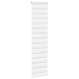VidaXL Zebra-Rollo 60x230 cm Stoffbreite 55,9 cm Polyester weiß