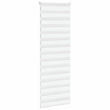 Vidaxl Zebra Roller Blind 75x230 CM Tygbredd 70,9 cm polyestervit