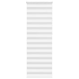 Vidaxx Zebra-Rollo 80x230 cm Stoffbreite 75,9 cm Polyester weiß