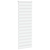 Vidaxx Zebra-Rollo 80x230 cm Stoffbreite 75,9 cm Polyester weiß