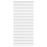 Vidaxx Zebra-Rollo 95x230 cm Stoffbreite 90,9 cm Polyester weiß