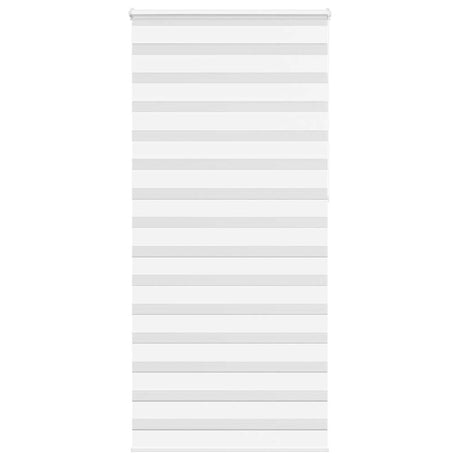Vidaxx Zebra-Rollo 95x230 cm Stoffbreite 90,9 cm Polyester weiß