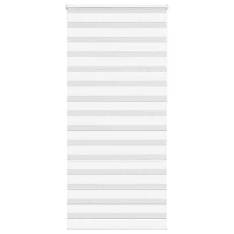 Vidaxx Zebra-Rollo 100x230 cm Stoffbreite 95,9 cm Polyester weiß