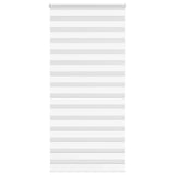 VidaXL Zebra-Rollo 110x230 cm Stoffbreite 105,9 cm Polyester weiß